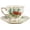 1x Strawberry Cup Set, variant on Retro Floral Porcelain Tableware Set, Ceramic Decorative Dining Ware for Daily Use and Gifting (1X floral cup set)