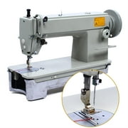 WUZSTAR Leather Sewing Machine,Industrial Automatic Lockstitch Leather Fabrics Machine