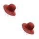 thumbnail image 3 of Jumpingount Tela transpirable y ala de tablero para una apariencia clásica y elegante Amplia aplicación Peso ligero Cuello colgando Pesca Maroon rojo óxido 2Conjunto, 3 of 6