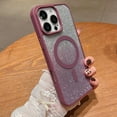 thumbnail image 2 of Decase Mag-Safe Case for iPhone 11 Pro,Shock-Absorbent Gradient Glitter PC+TPU Rugged Back Cover Case, Anti-Scratch Protective Case,Shockproof Rugged Cover for iPhone 11 Pro,Winered, 2 of 5