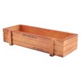 thumbnail image 1 of Garosa Vintage Wood Flower Planter Succulent Pot Rectangle Box for Home Desktop Storage Tray, Succulent Storage, Succulent Flower Box, 1 of 7