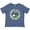 Indigo, variant on Inktastic Papa's Little Golfing Buddy Boys Baby T-Shirt