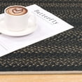 thumbnail image 3 of Ileading Boho Kitchen Rugs Sets 3 Piece with Runner Non Slip Kitchen Mats for Floor Washable Black, 3 of 12