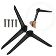 thumbnail image 3 of 1 Pair Universal TV Stand Base Legs Tabletop TVs Double Hole Plastic Feet Screen Adjustable Replacement, 3 of 8