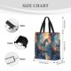 thumbnail image 3 of Easygdp Forest Lake White Horse Bolsa Tote para Mujer, Bolso de Hombro para Trabajo, Playa, Viajes, Compras y Supermercado, 3 of 7