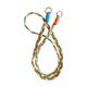 thumbnail image 2 of Cordón para teléfono con dije de lazo, colgante, correas de mano, correa para colgar para teléfono móvil Naranja Amarillo Azul, 2 of 8
