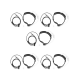 thumbnail image 1 of 5 auriculares tácticos con micrófono de garganta y conector de 3,5 mm, ajustables y ocultos, con tubo de aire y micrófono para teléfonos inteligentes., 1 of 8