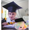 thumbnail image 5 of DolliBu Super Soft Large Rainbow Whale Graduation Plush Toy – Cute Plush Graduation Whale Stuffed Animal Dress Up in Graduation Cap with Tassel – Congratulatory Graduation Gift – 9 Inches, 5 of 6