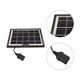 thumbnail image 2 of Panel de carga solar de 1,8 W, banco portátil de energía solar de 5 V para acampar, ir de excursión, viajar Ehuebsd Libre de BPA, 2 of 3