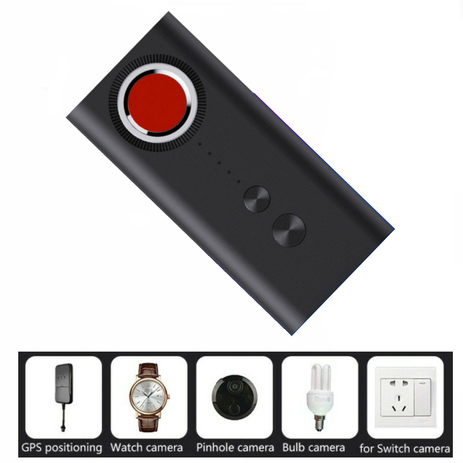 Hidden Spy Camera Detector,Portable Personal Video Cam Tracker,Detect