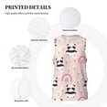 thumbnail image 3 of Pofeuu Cute Cartoon Panda Print Basketball Jersey, Shirts for Men Youth Basketball Jersey Crew Neck-Large, 3 of 6