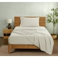 thumbnail image 3 of Mainstays Washed Ultra Soft Microfiber Bed Sheet Set, Twin-XL, Papyrus Beige, 3 Piece, 3 of 10