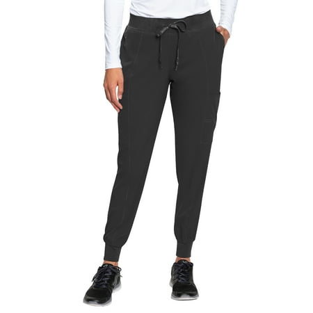 

MED COUTURE Women Seamed Jogger Color: Black Size: L (8721-BLAC-L)