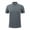 Dark Gray, variant on Business Casual Shirts for Men Short Sleeve Button Turndown Collar Pullover Summer Work Dress Shirts