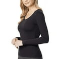 thumbnail image 3 of 32 Degree Heat Long Sleeve For Women - Color: Black - Size: Medium - Pack of 2., 3 of 5