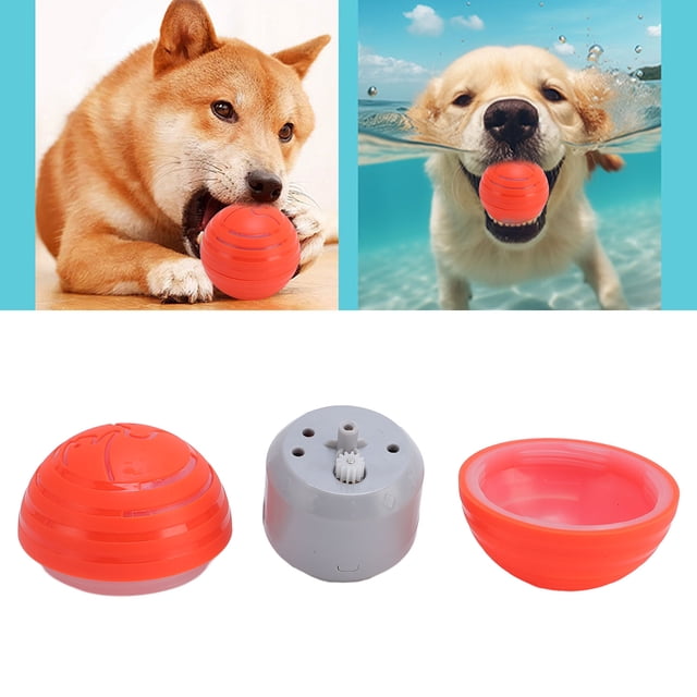Automatic Bouncing Dog Ball, Smart Interactive Self Moving Pets Ball for Cats, Reduce Boredom Electric Rechargeable, Ideal for Large and Small Pets, Promote Bonding with Owners