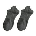 thumbnail image 2 of Harpily Mens No Show Socks Thin Breathable Cotton Spandex Blend Invisible Low Cut Socks Sweat Absorbing for Daily Business Sports Wear, 2 of 3