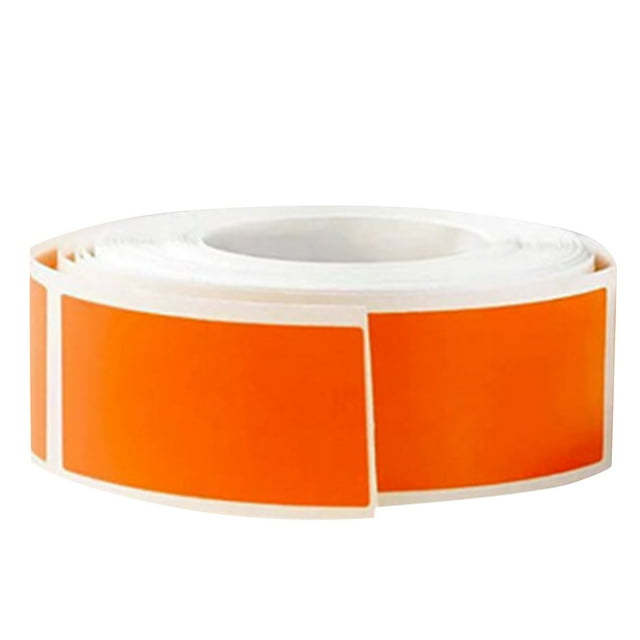 Heiheiup Rectangular Colored Label Sticker Color Coding Label Adhesive ...