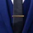 thumbnail image 2 of Clips De Barra De Retro De Hombre Clip De Barra Corchetes De Metal Clip De Profesional De Negocios, Gran Regalo Para Padre, Es Bronce verde Sunnimix Clip de corbata para hombre, 2 of 8