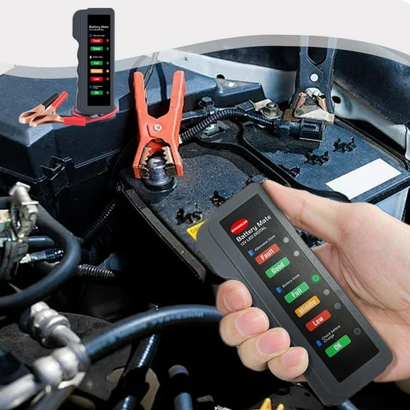HBYJLZYG Car Accessories Automotive Battery Tester Battery Tester