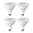 thumbnail image 1 of Bombillas LED EDISHINE PAR38, 18 W, 1800 LM, 3000 K, paquete de 4, 1 of 8