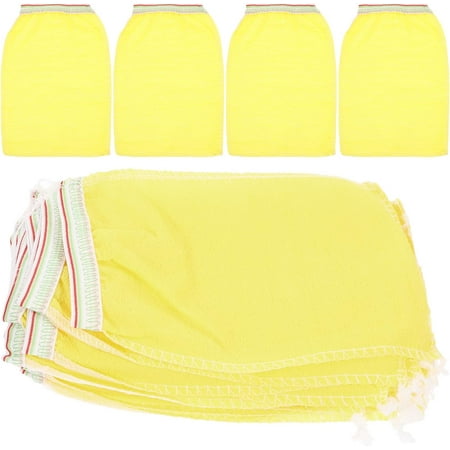 

ZAGHNRENJ 25pcs Exfoliating Gloves for Shower Exfoliating Mitt Skin Scrubber Disposable Exfoliating Bath Gloves Bath Face Spa Hand Scrubber Deep Scrubbing ACB-882