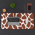 thumbnail image 4 of Brown Giraffe Print Gaming Mouse Pad-Large Office Desk Mat-Desk Mouse Mat, 4 of 4