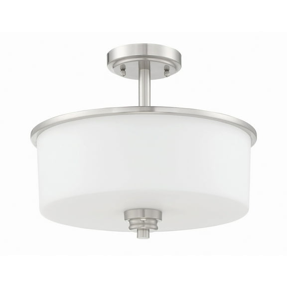 Craftmade Lighting - Two Light Convertible Semi Flush - Ceiling Lighting -