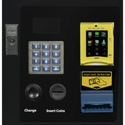 Refrigerated Snack and Drink Vending Machine with 60 Slots and 22 Inch Touch Screen with CC Reader and Coin/Bill Acceptor in Black (KM-VMRT-50-BCR)