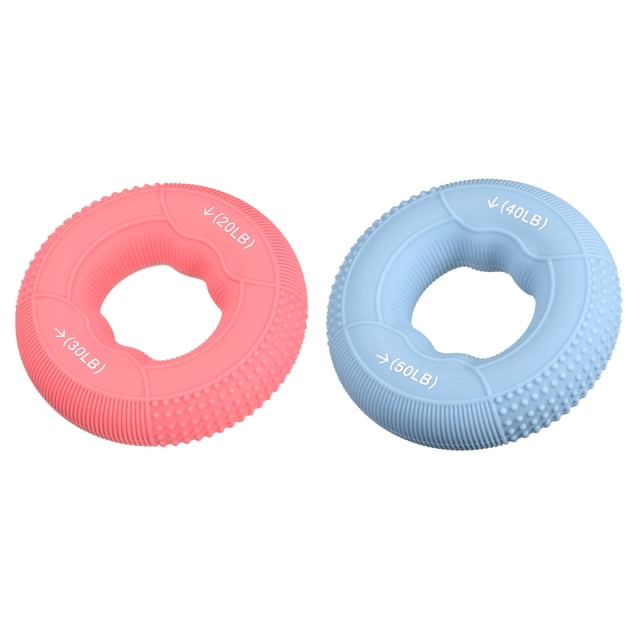 Unique Bargains 2 Level Hand Grip Strengtheners Hand Grip Ring for Training