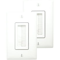 Legrand HT2004WHV1 On-Q Cable Access Kit with LV Brackets, White - Quantity 1