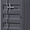 Gray, variant on Acme Cargo Wardrobe Armoire with 1 Door in Gunmetal