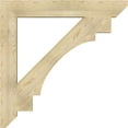 thumbnail image 3 of Ekena Millwork 6"W x 46"D x 46"H Merced Slat Rough Sawn Bracket, Douglas Fir, 3 of 4