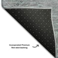 thumbnail image 5 of Addison Rugs Mayfield Premium Machine Washable Traditional Global Teal Rectangle Rug, 10' x 14', 5 of 6