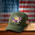 thumbnail image 4 of 250th Anniversary USA Hat Army Green, Embroidered Eagle Adjustable Baseball Cap, Patriotic Heritage Tribute Hat for Men and Women Everyday Use, 4 of 8