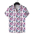 thumbnail image 5 of Camisa hawaiana de manga corta con estampado floral para hombre, camisas de solapa con estampado 3D de verano, camisas Y2k con botones, blusas de playa de gran tamaño, 5 of 5