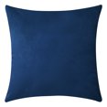 thumbnail image 1 of Coofit Housse de Coussin en Velours Simple Mode Confortable Taie d'Oreiller Carrée, 1 of 10