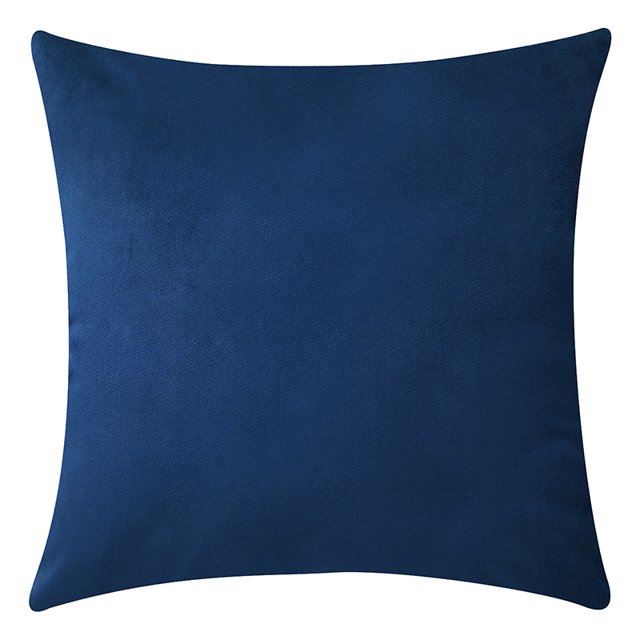 Coofit Housse de Coussin en Velours Simple Mode Confortable Taie d'Oreiller Carrée