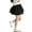 V45-Black, variant on WhouRiu Girls Summer Skirts Elastic Waist Polka Dot Print Tiered Ruffle Skirt Built In Shorts Kids Comfortable Cute Casual Skorts,9-10 Years