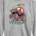 thumbnail image 3 of Instant Message - Monster Tractor - Toddler & Youth Long Sleeve Graphic T-Shirt, 3 of 6