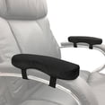 thumbnail image 1 of Jinsinto Ergonomic Premium Memory Foam Chair Arm Covers , Forearm Support - Comfortable Automotive Arm Rest Pads, Arm Riser - Desk, Gaming, 1 of 5