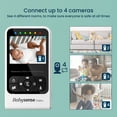 thumbnail image 2 of Babysense Movement and Video Baby Monitor - Babysense 7 Safe Sleep & Compact Video Monitor Bundle - 2 in 1, 2 of 10