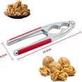 thumbnail image 4 of Cascanueces de alta resistencia, herramienta de cocina de uso versátil, tenedores de acero inoxidable para mariscos incluidos, para romper nueces y mariscos sin esfuerzo, ideal para restaurantes y, 4 of 5