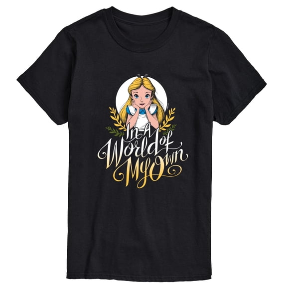 Alice In Wonderland - I'm a World Of My Own - Men's Short Sleeve Graphic T-Shirt