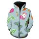 thumbnail image 1 of Sudadera con capucha y cremallera con estampado de mariposas de dibujos animados de primavera y otoño, informal, de cuello redondo, de gran tamaño, con capucha, chaqueta para hombre, ropa, 1 of 6