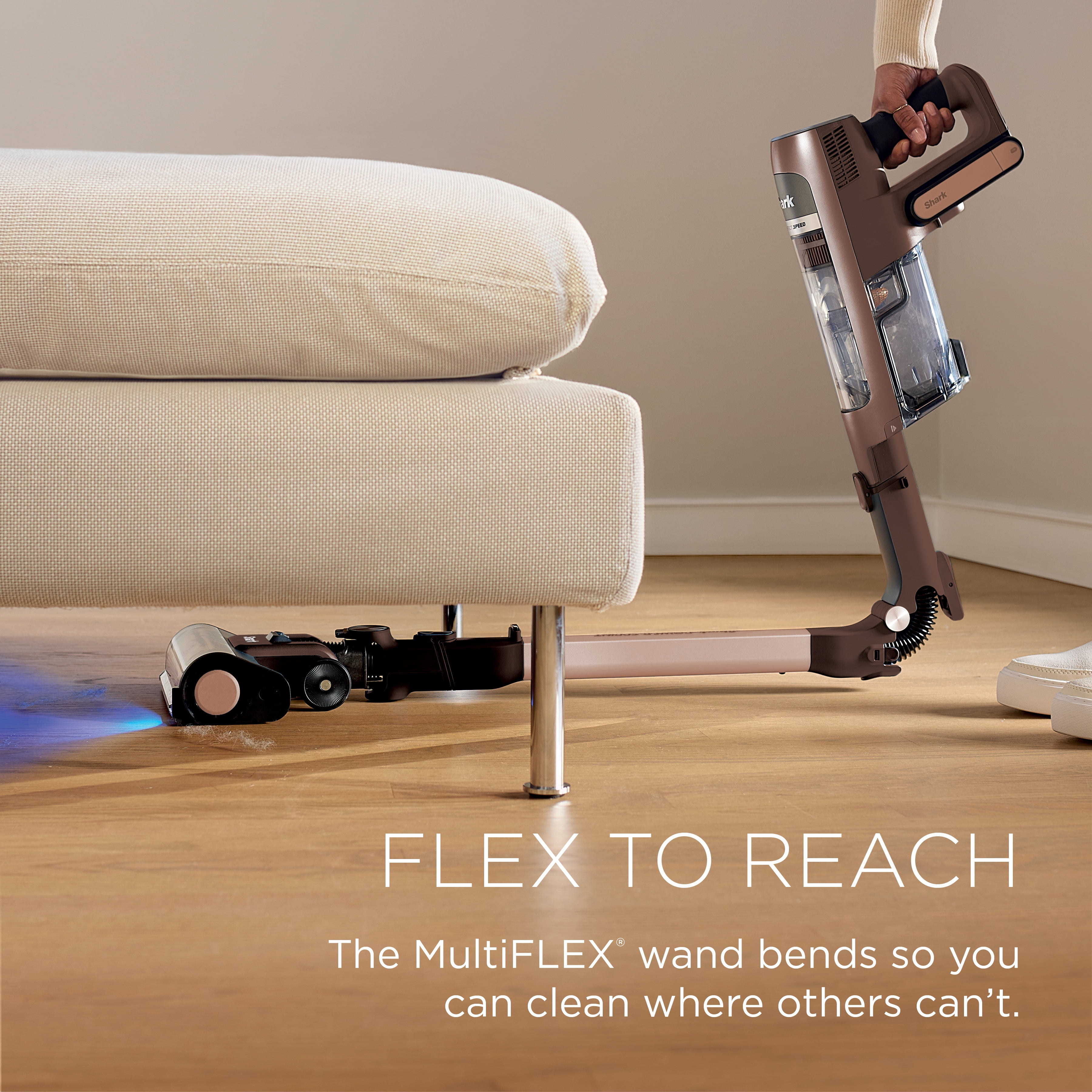 Shark PowerDetect Speed Clean & Empty - Luxe Collection, Walnut