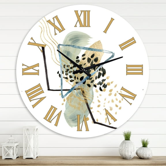 Designart 1 in Quartz Modern/Contemporary Wall Clock
