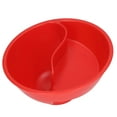 thumbnail image 3 of Cereal Divided Bowl, Multipurpose Cereal Separated Bowl  Stackable Separated Snack Bowl For Ice Cream Yogurt Berries French Fries, 3 of 8