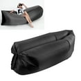 thumbnail image 4 of Inflatable Sofa, Comfortable Moderate Size Easy Inflation Ergonomic Inflatable Lounger Inflatable Couch Abrasion   for Camping Black, 4 of 8