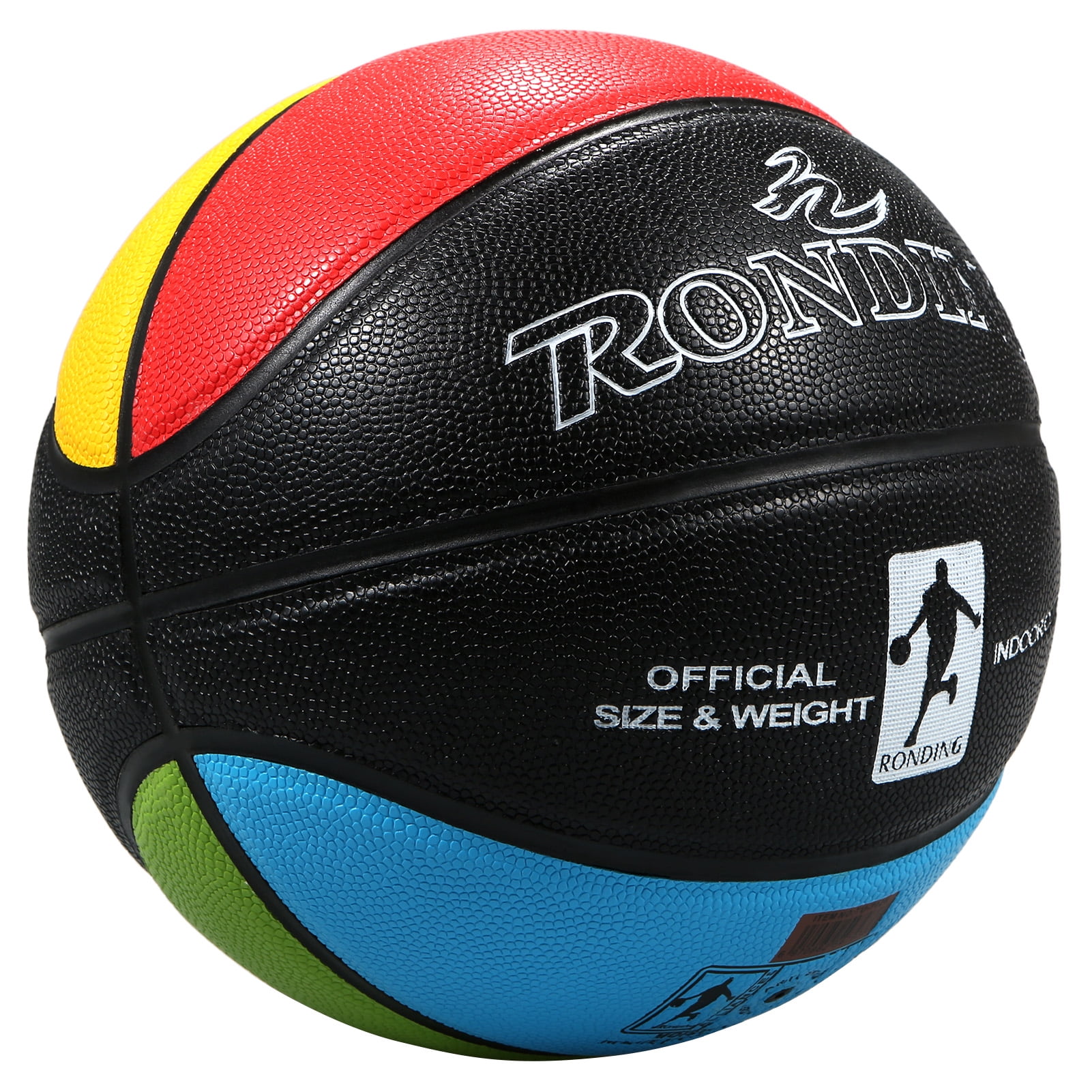 Basketball Ball PU Material Official Basketball Free With Net Bag and  Outdoor/ Indoor Basketball Matching and Training Ball Size 5